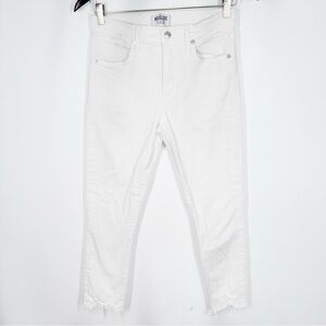 Agolde White Sophie Skinny Ankle Jeans size 27